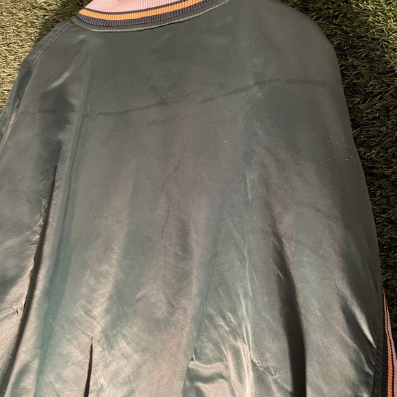 Vintage Green Bay Packers NFL Pro Player Bomber Varsity Jacket - Picture 7 of 8